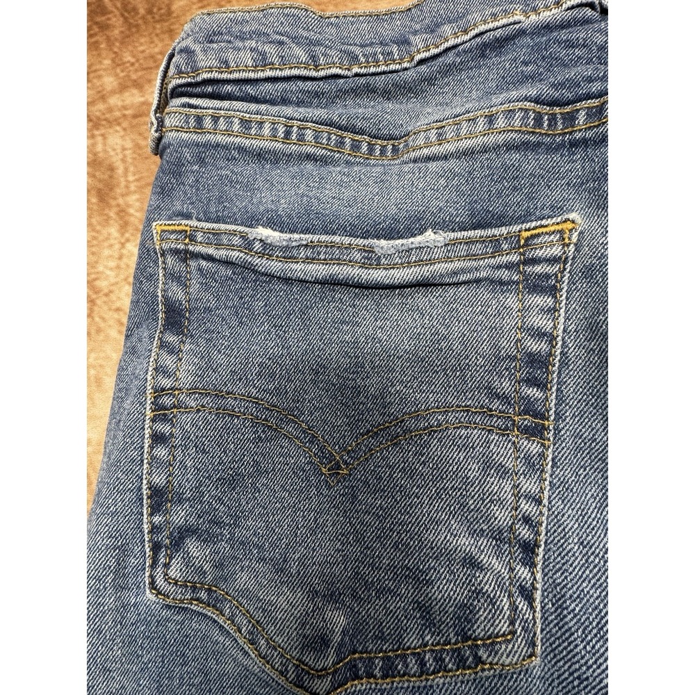 Levis 505 Men's Blue denim jeans pants 32x30 - Picture 9 of 10